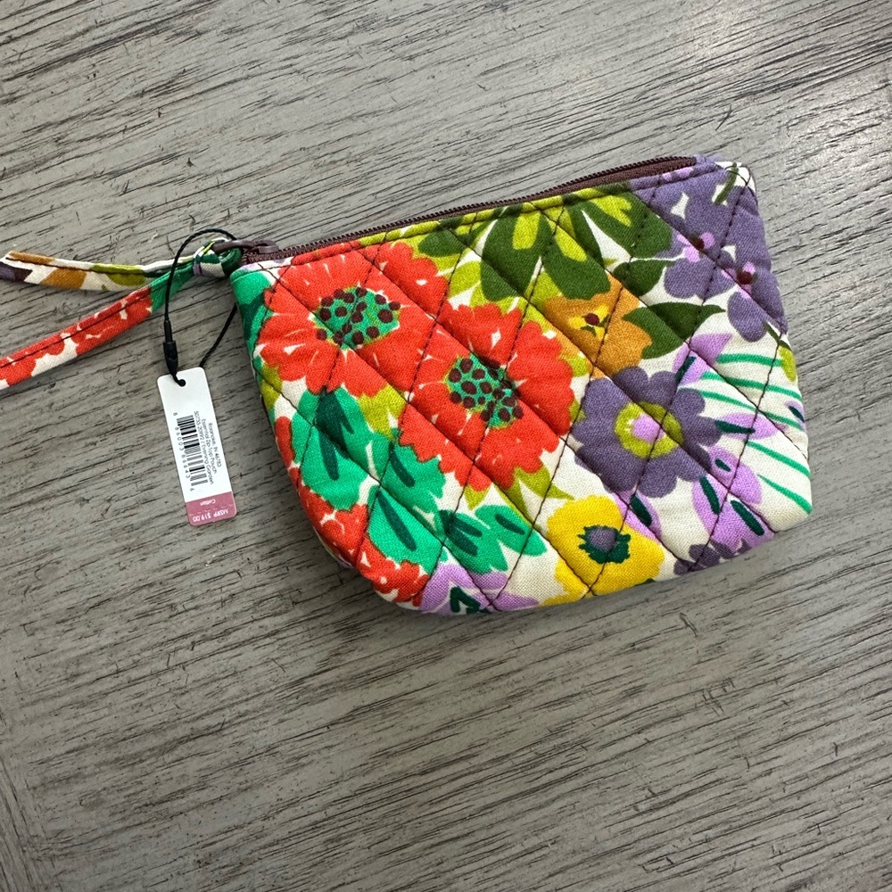 Vera Bradley Multicolor Floral Coin Purse